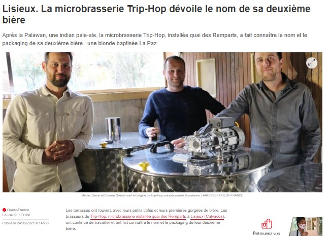 La bière de Trip-Hop Microbrasserie